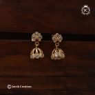 403 Gold Look Microplated Small Jhumka- JCER403-180 (3)