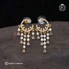 411 Premium Chandbali ear Ring with Layer-JCER411 - 499 (2)