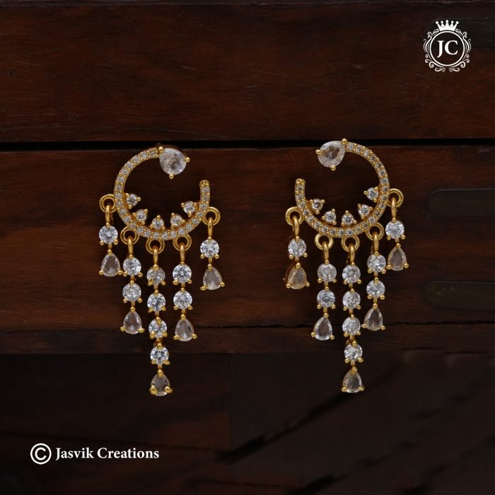 411 Premium Chandbali ear Ring with Layer-JCER411 - 499 (3) 411 Premium Chandbali ear Ring with Layer-JCER411 - 499 (3)