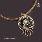 431 Peacock Detachable Necklcae-JCNL431 - 699 (3)