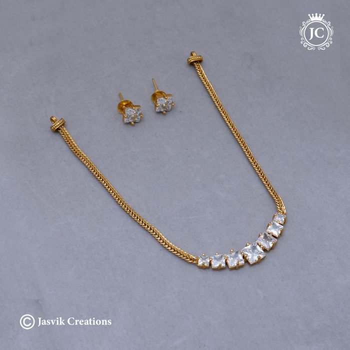 525 Simple-Uncut-Chocker( White) - JCNL525--350-(4)