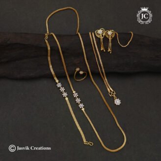 Budget-Friendly Diamond-Look CZ Jewelry Combo Set - JCCM544