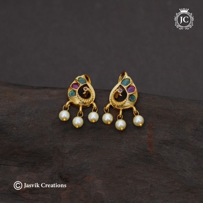 603 Premium-Peacock-Koppu-Ear-rings--JCER603-120-(3) 603 Premium-Peacock-Koppu-Ear-rings--JCER603-120-(3)