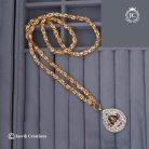 811 Gold Look Impon dollar Chain -24 Only -JCCH811 - 799 (2)