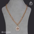 811 Gold Look Impon dollar Chain -24 Only -JCCH811 - 799 (3)