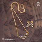 819 Premium Diamond Replica Peacock Simple Dollar Chain (Multi) 550 650 (6) - JCCH819