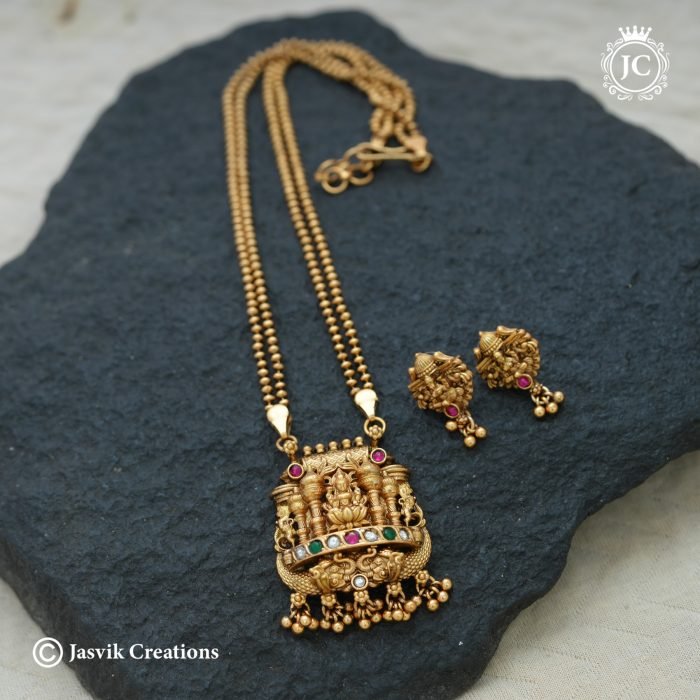 1001 MAtte Finish 2 Layer Dollar NEcklace -JCNL1001- 375 (2) 1001 MAtte Finish 2 Layer Dollar NEcklace -JCNL1001- 375 (2)