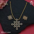 1004 Trending Antique Kolam Attikai -499 with Back Chain (3)-JCNL1004