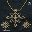 1004 Trending Antique Kolam Attikai -499 with Back Chain (4)-JCNL1004