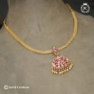 1009 Rani Pink Attikai NEcklace -JCNL1009- 550 (4)