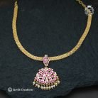 1009 Rani Pink Attikai NEcklace -JCNL1009- 550 (5)