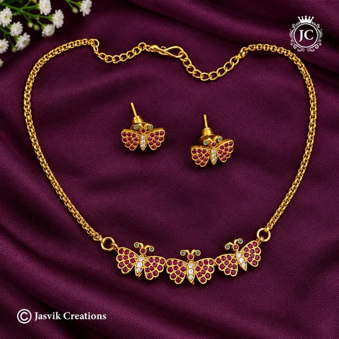 1012 Deepavali-kids-special-butterfly-necklace,-choker,-choker-necklace- JCNL1012 -250 (2)