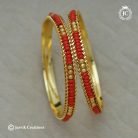 156 Microplated Corel Bangle -JCBN156- 250 (5)