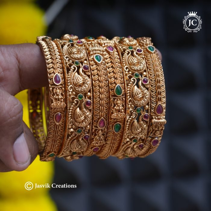 162 MAtte-Finish-Bangle-Combo,2628-JCBN162-550