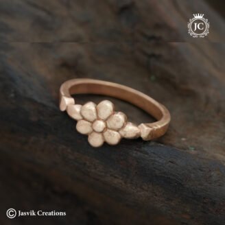 Impon Floral Blossom Finger Ring- JCFR183
