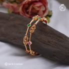 190 PRemium Flower pattern Bangle -JCBN190 - 399 (2)