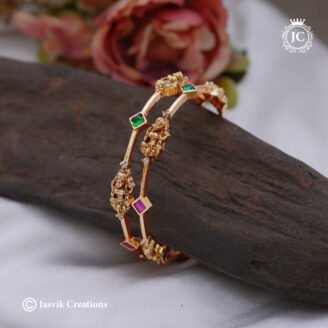 190 PRemium Flower pattern Bangle -JCBN190 – 399 (2)