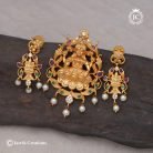 191 Budget Friendly Lakshmi Pendent Set- JCPT191 - 350