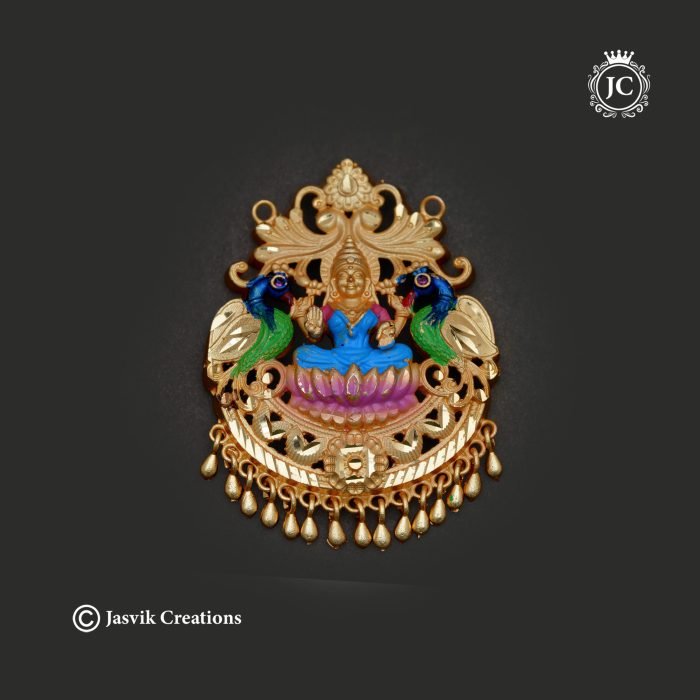 192 Forming Lakshmi enamel Pendent - JCPT192- 550 192 Forming Lakshmi enamel Pendent - JCPT192- 550