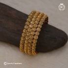 241 Premium Antique Coin Lakshmi Bangle Set JCBN241- 650