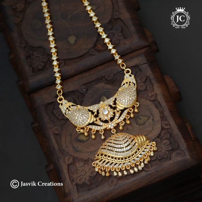 266 Microplated Diamond Replica Full Stone Rani haram ( 30 Only)- JCHM266- - 1499 (6) 266 Microplated Diamond Replica Full Stone Rani haram ( 30 Only)- JCHM266- - 1499 (6)