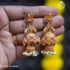 332 Premium Antique Lakshmni Jhumka JCER332-799 (2)