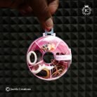 63 Donut Shape Kid Hair Accossries ( Dark Shade )-JCHB063 -70 (3)