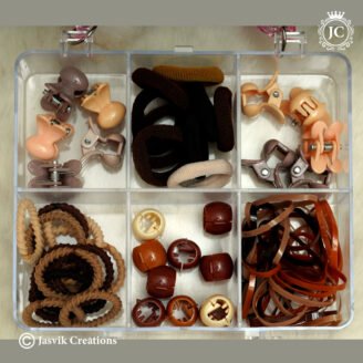 Stylish Suitcase Design Kids Hair Accessories ( Dark Shade) - JCHB065