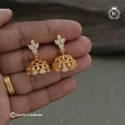 704 Microplated Diamond Replica Jhumka-JCER 704 - 350 (3)