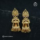 730 Real-Gold-Look-TRaditional-Lakshmi-Jhumka- JCER730-375-(2)