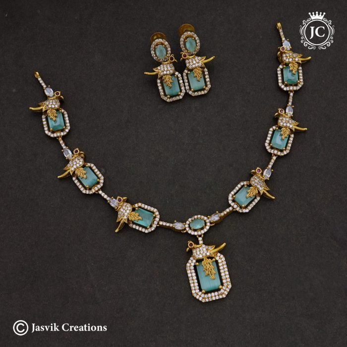 806 Premium Parrot NEcklace(gREEN)--JCNL806 - 599 (1) 806 Premium Parrot NEcklace(gREEN)--JCNL806 - 599 (1)