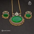 829 PRemium Exclusive Emerald Dollar Chain -JCCH829 -30 Only 2499 (3)