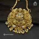 849 Nakshi Polish LAkshhmi Dollar Cahin with Big Jhumka -JCCH849- 2599 ( 30 Only) (5)