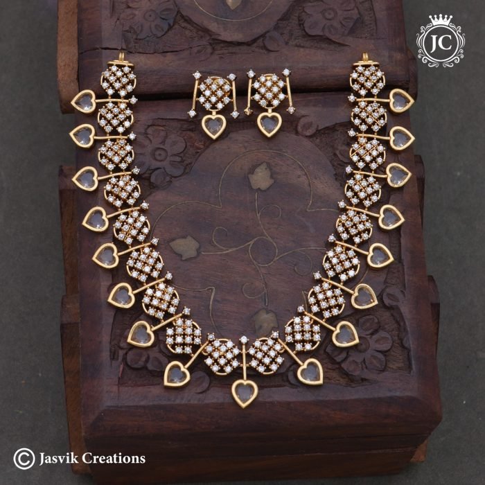 943 Diamond Replca uncut NEcklace -JCNL943 - 750 (3)