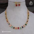 956 Premium Multi Stone NEcklace -JCNL956 -750 (2)