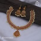 963 Vintage Look Traditional Attikai Necklace-JCNL963 - 750 (5)