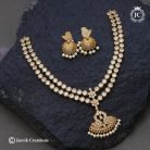 984 Premium Antique Tradtional Vintage -2 Layer NEcklace- JCNL984 - 999 (2)
