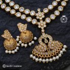 984 Premium Antique Tradtional Vintage -2 Layer NEcklace- JCNL984 - 999 (3)