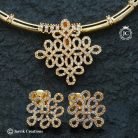 993 Micro Gold plated Kolam Kante Necklace -JCNL993 - 650 (3)