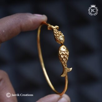 Antique Fish Kada Bangle- JCBT207 -350 (3)