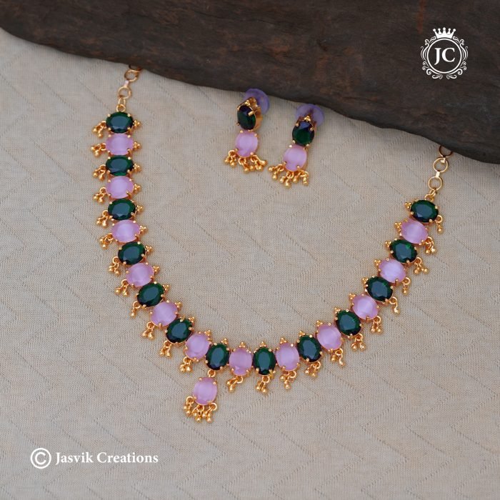 Microplated AD NEcklace -550 (2) Microplated AD NEcklace -550 (2)